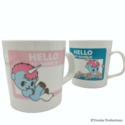 Hello My Name Is... Unico Mugs by Chara'ft